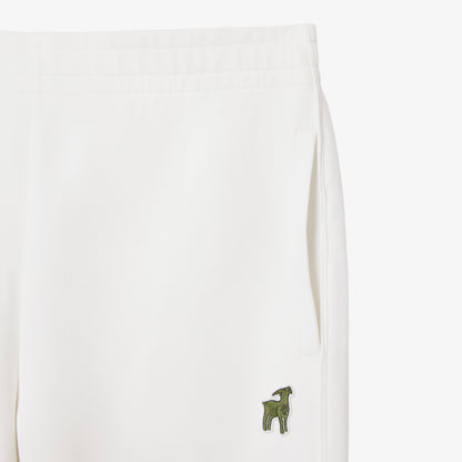 Lacoste X Novak Djokovic The Goat Erkek Beyaz Eşofman Altı