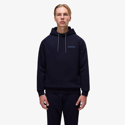Napapijri B-back Graphic Erkek Mavi Sweatshirt