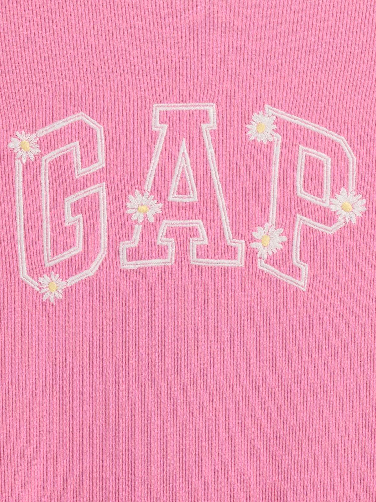 Pembe Arch Logo Ruffle T-shirt