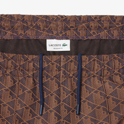 Lacoste Paris Monogram Erkek Mor Eşofman Altı