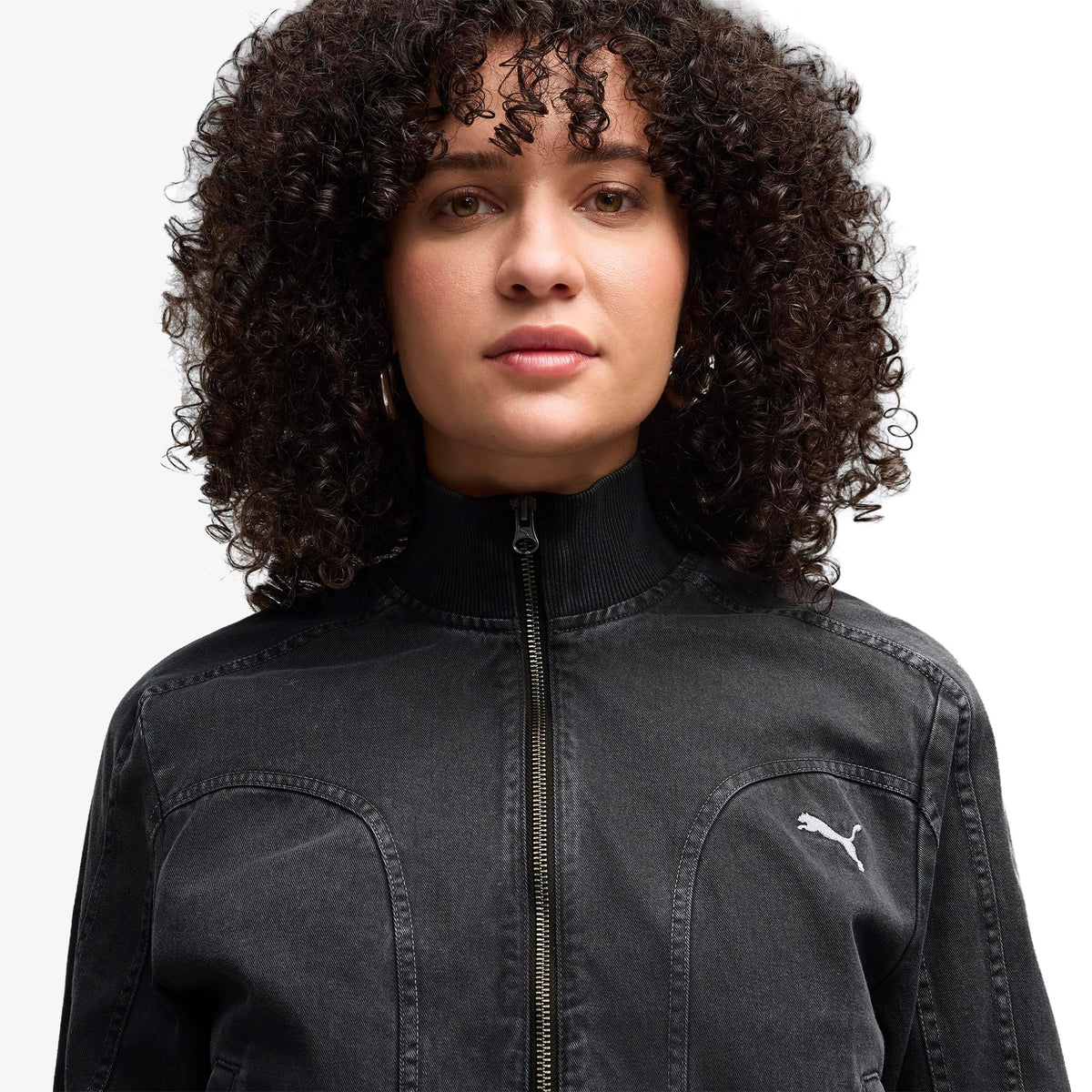 Puma Future Archive Washed Kadın Siyah Ceket