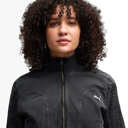 Puma Future Archive Washed Kadın Siyah Ceket