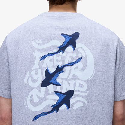 Napapijri Elior Erkek Mavi T-shirt
