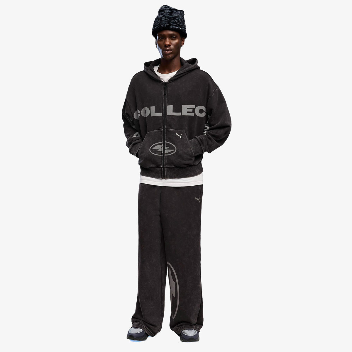 Puma Spc Boxy Full Zip Unisex Siyah Sweatshirt