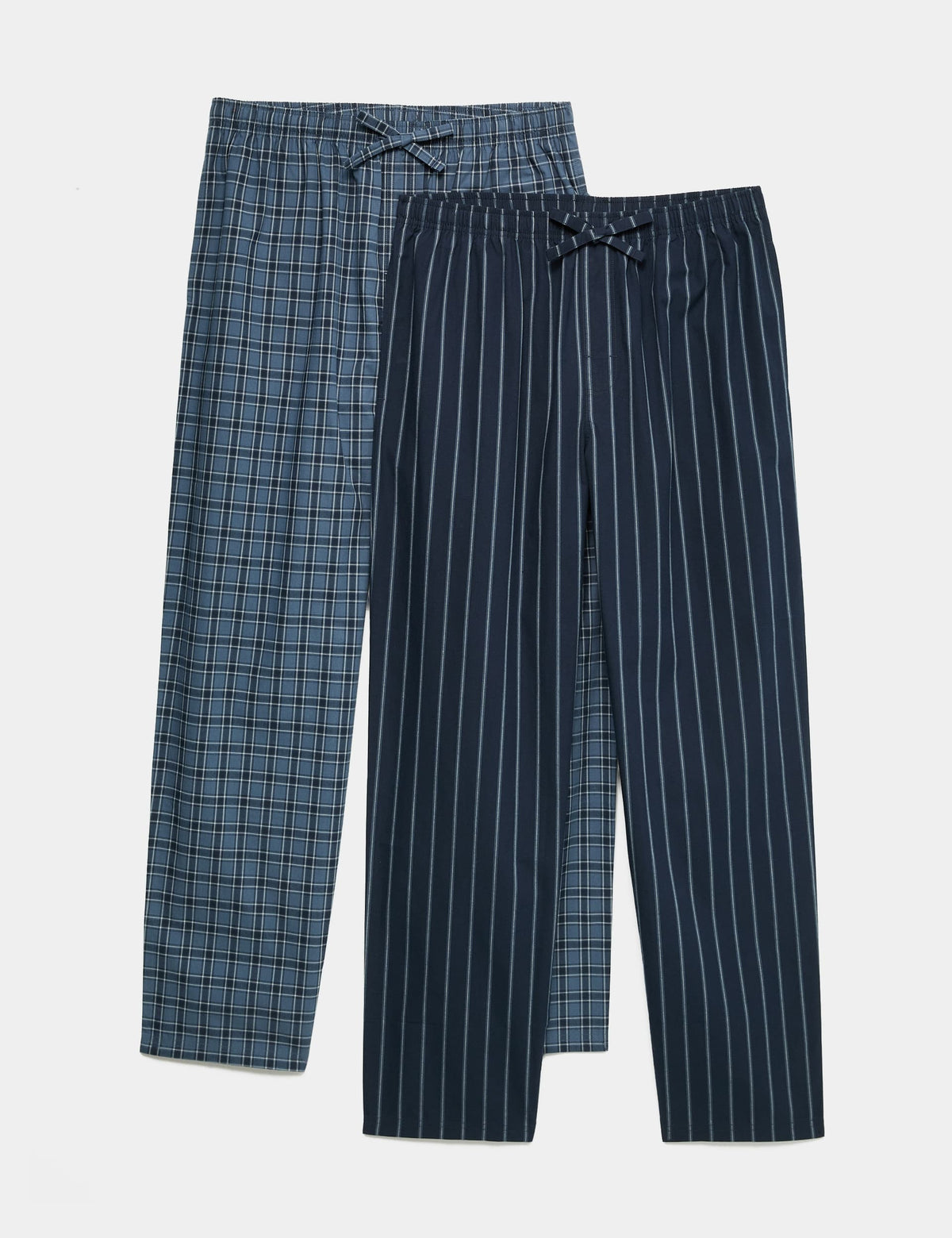 2'li Saf Pamuklu Pijama Altı
