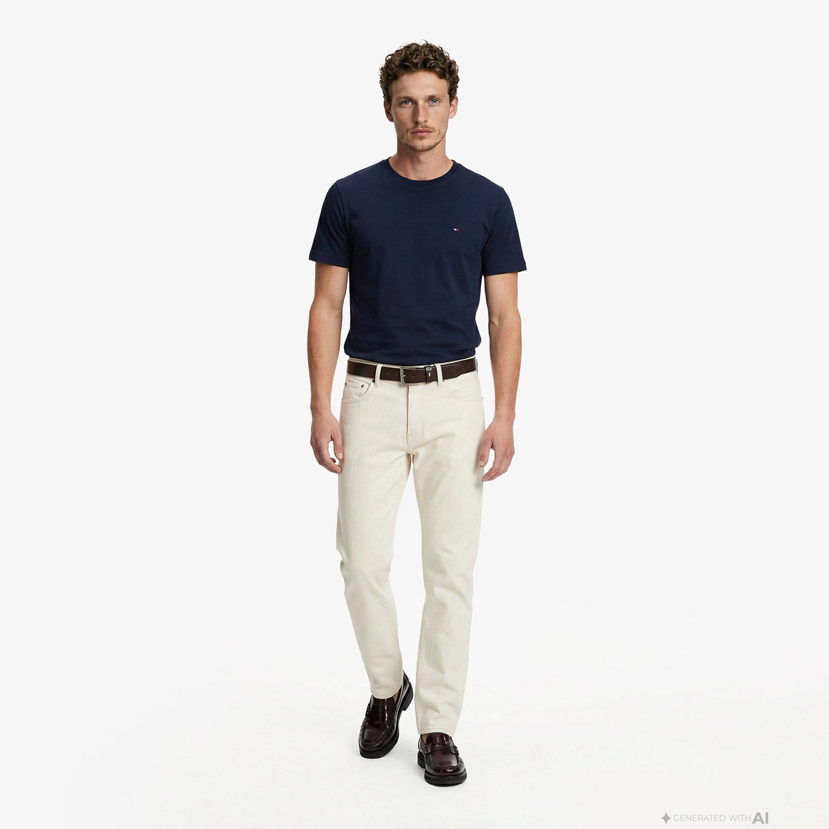 Tommy Hilfiger Core Essentials Erkek Lacivert T-shirt