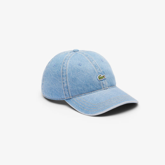 Lacoste Unisex Baskılı Mavi Şapka