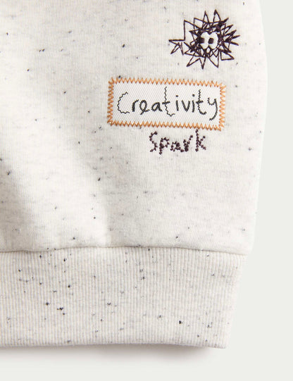 Desenli Çocuk Sweatshirt