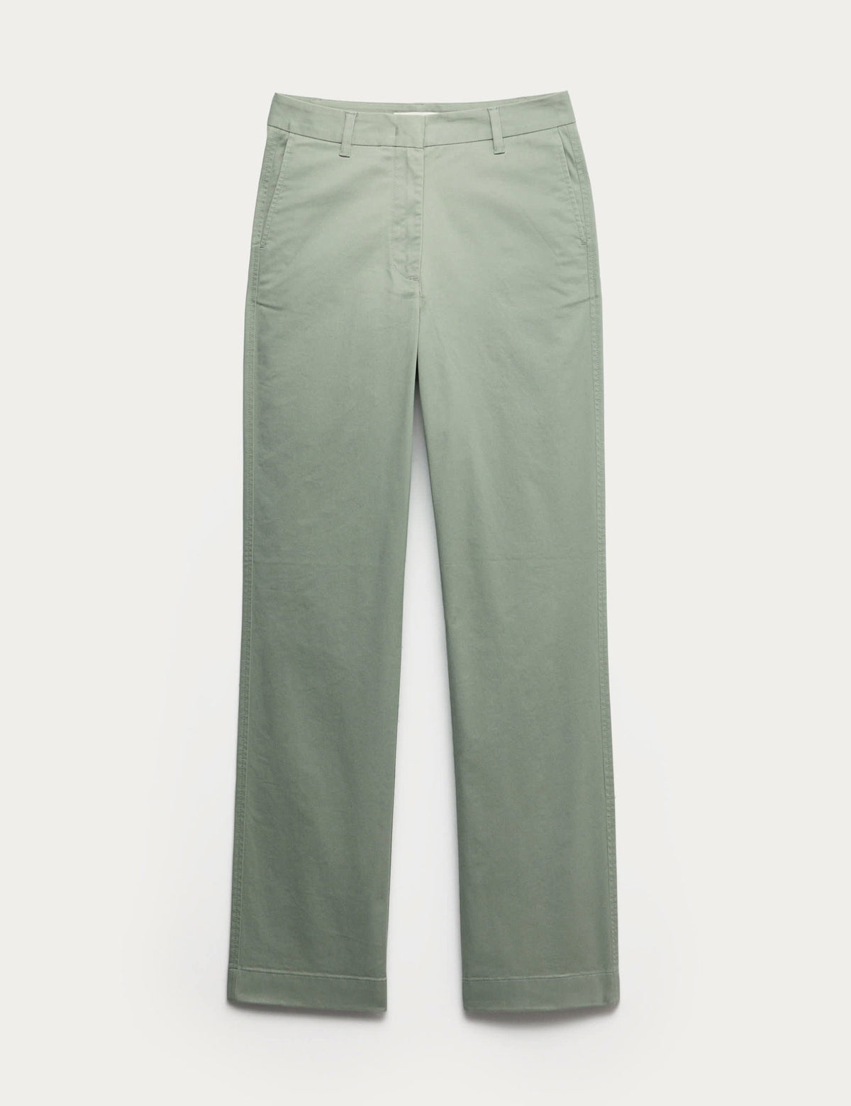 Yüksek Bel Chino Pantolon