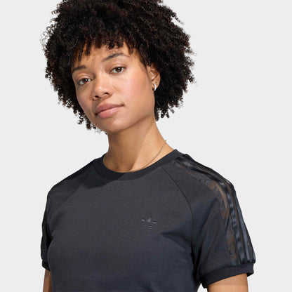 Adidas Lace Cali Kadın Siyah T-shirt