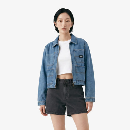 Vans Emily Boxy Workwear Kadın Mavi Ceket