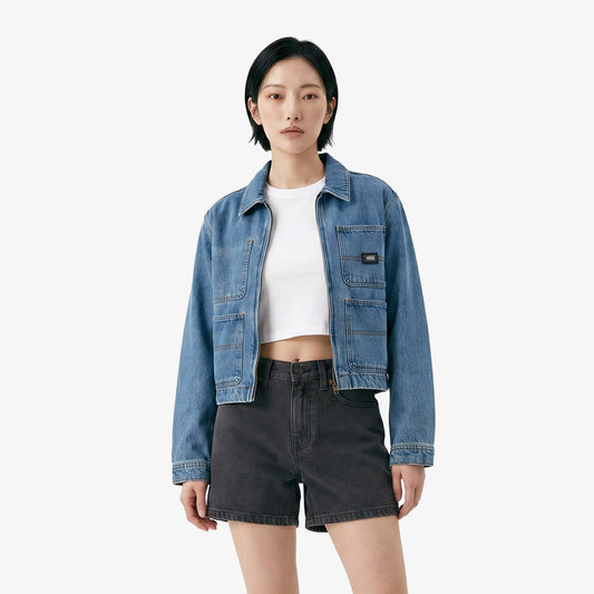 Vans Emily Boxy Workwear Kadın Mavi Ceket
