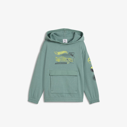 Puma Hot Wheels Graphic Çocuk Siyah Sweatshirt