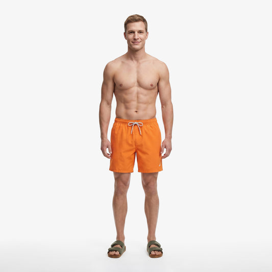 Nautica Regular Fit Erkek Turuncu Deniz Şortu