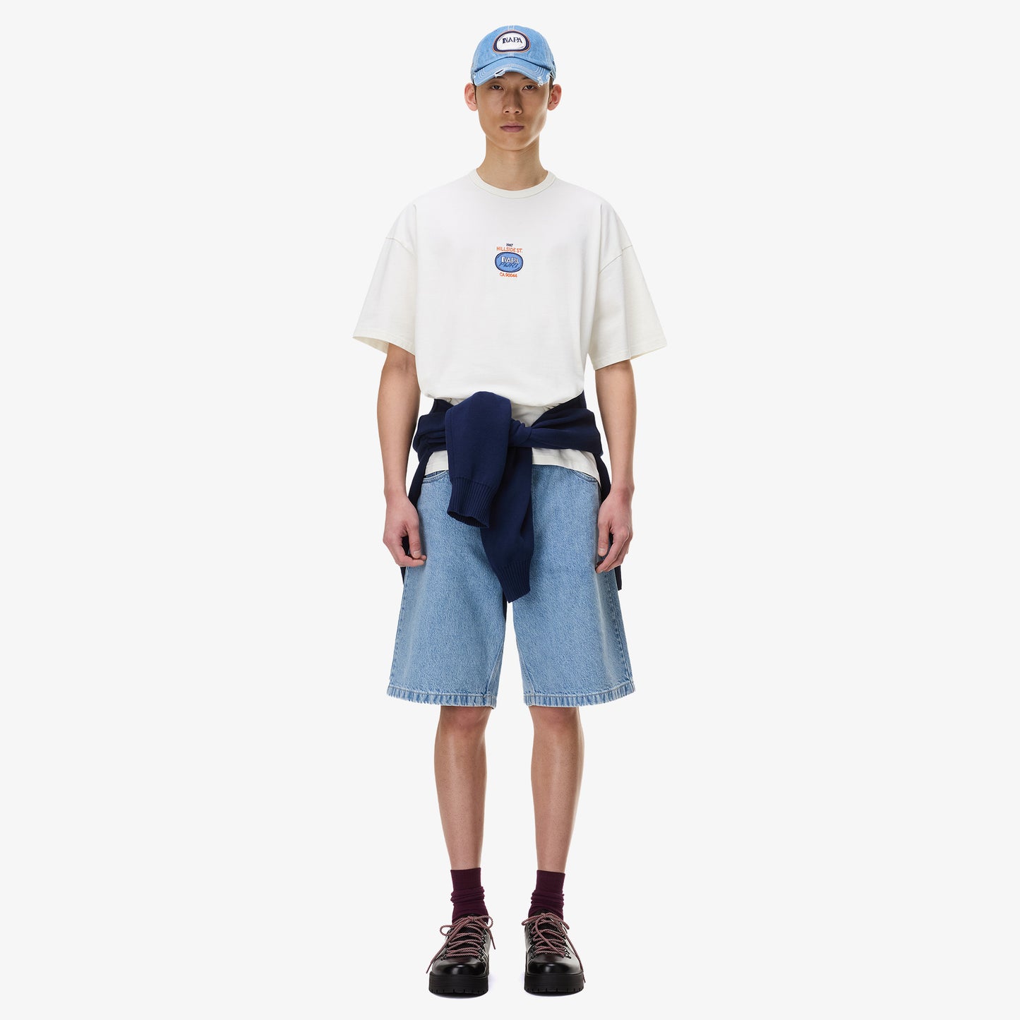 Napapijri S-krous Erkek Beyaz T-shirt
