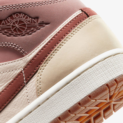 Jordan Air Jordan 1 Mıd Se Kadın Pembe Spor Ayakkabı
