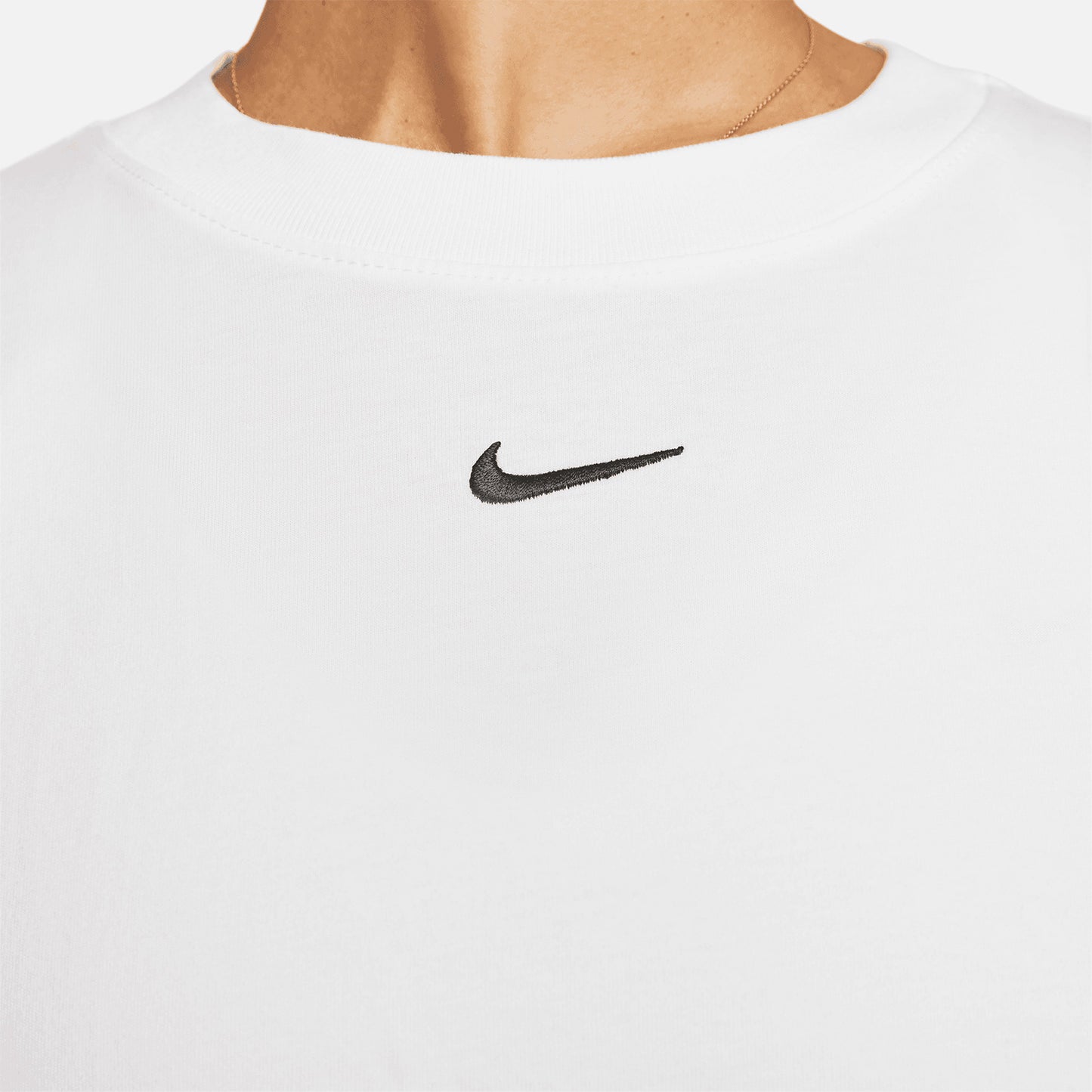 Nike Sportswear Essential Kadın Beyaz Elbise