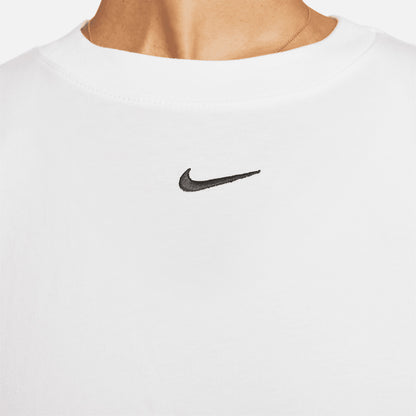 Nike Sportswear Essential Kadın Beyaz Elbise