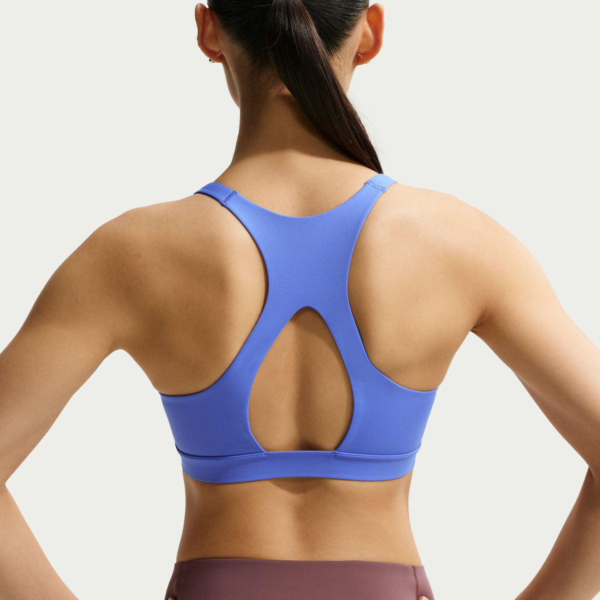 Nike Pro Seamless Kadın Mavi Bra