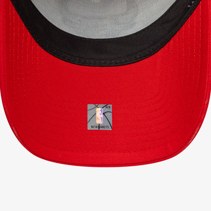 New Era Nba Side Patch Trucker Chicago Bulls Unisex Kırmızı Şapka