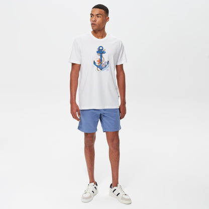 Nautica Erkek Mavi Bermuda