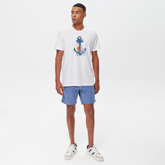 Nautica Erkek Mavi Bermuda