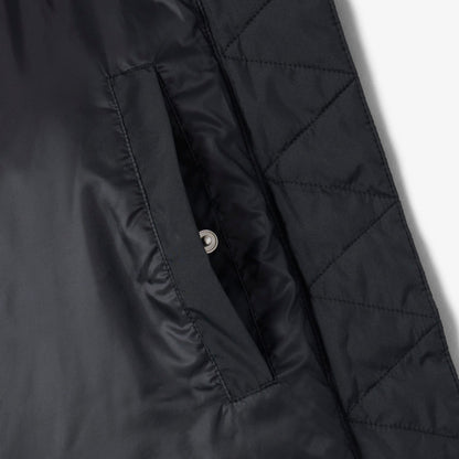 Lacoste Kadın Regular Fit Kapüşonlu Siyah Şişme Mont
