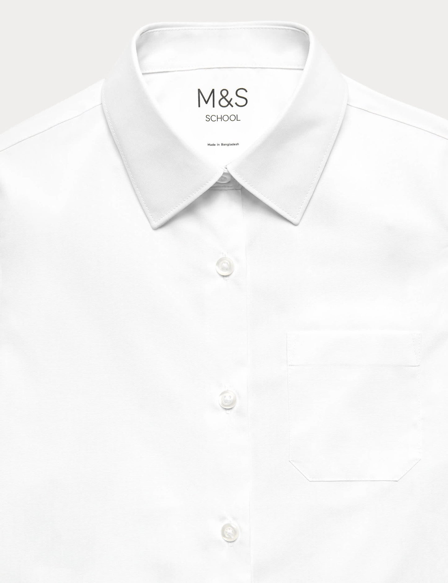 2'li Regular Fit Uzun Kollu Okul Gömleği (2-18 Yaş)