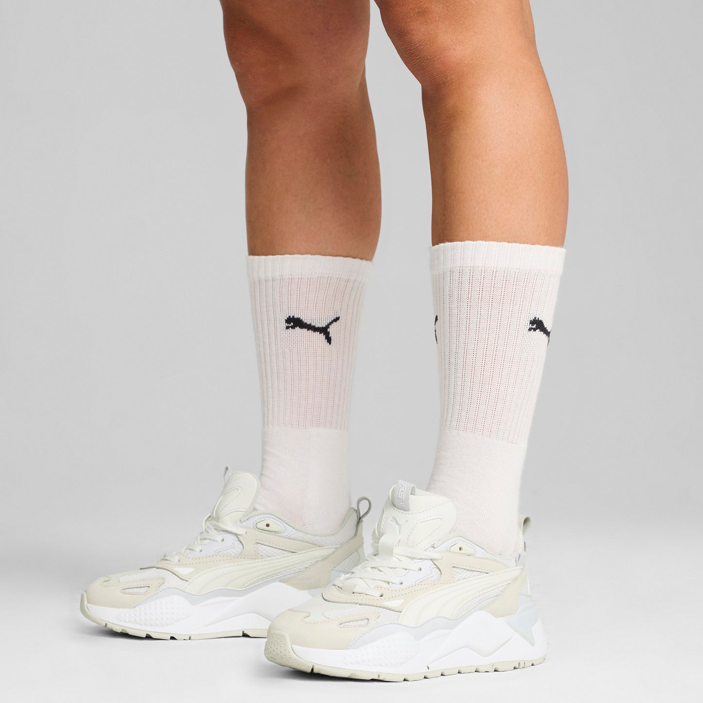 Puma Rs-x Efekt Premium Kadın Krem Spor Ayakkabı