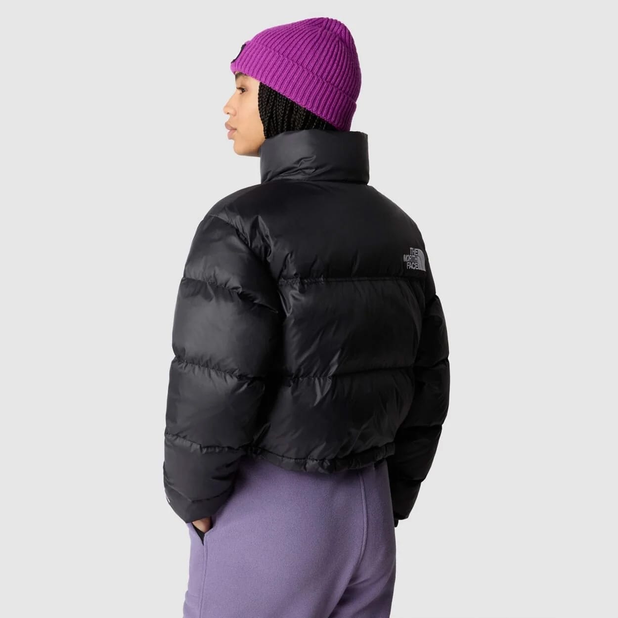 The North Face Nuptse Short Kadın Siyah Mont