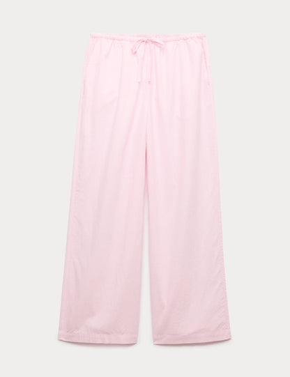 Cool Comfort Saf Pamuklu Pijama Altı