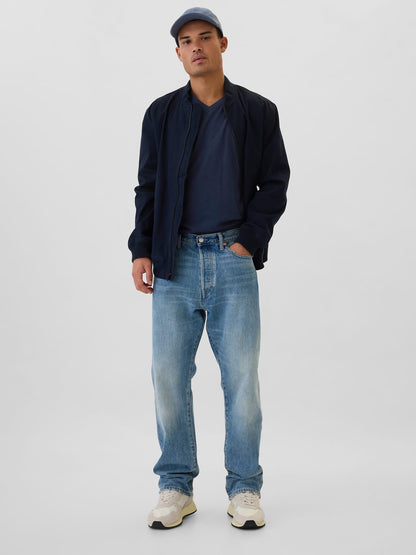 Lacivert Gap Logo Everyday Soft T-shirt