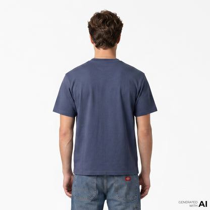 Dickies Summerdale Erkek Mavi T-shirt