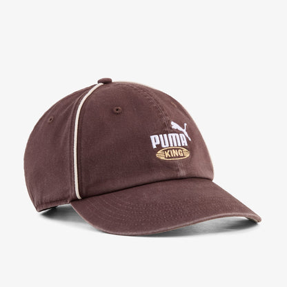 Puma King Low Curve Unisex Kahverengi Şapka