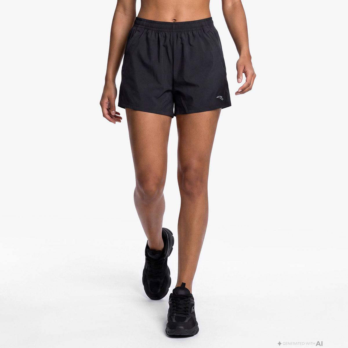 Anta Advanced Running Kadın Siyah Şort