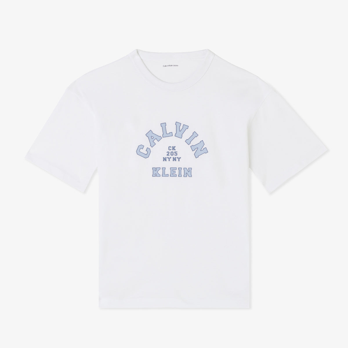 Calvin Klein Varsity Graphic Çocuk Beyaz T-shirt