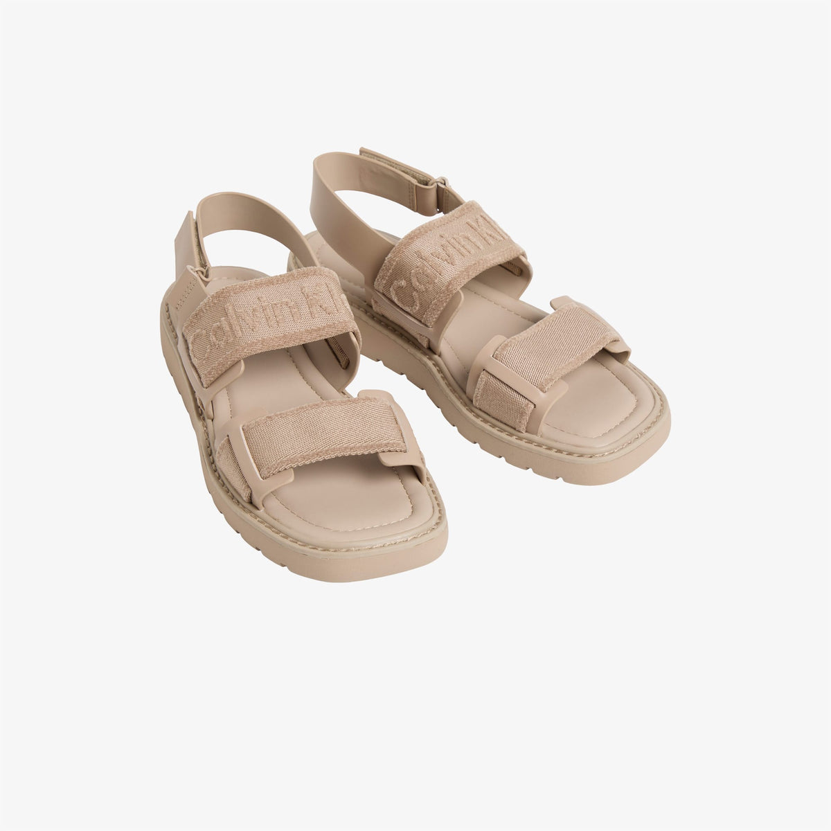 Calvin Klein Molded Kadın Gri Sandalet