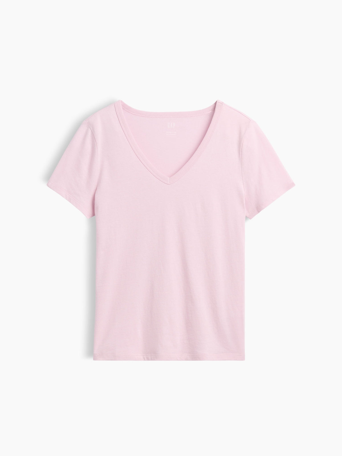 Açık Pembe Favorite V-yaka T-shirt