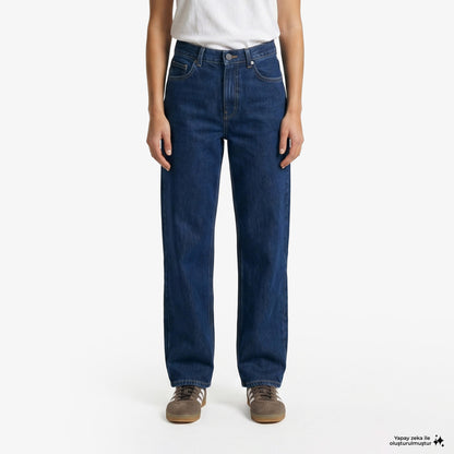 Dickies 997 Loose Straight Carpenter Kadın Lacivert Pantolon