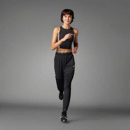 Adidas Own The Run 3-stripes Kadın Siyah Eşofman Altı