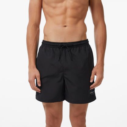 Calvin Klein Medium Drawstring Waistband Erkek Siyah Deniz Şortu