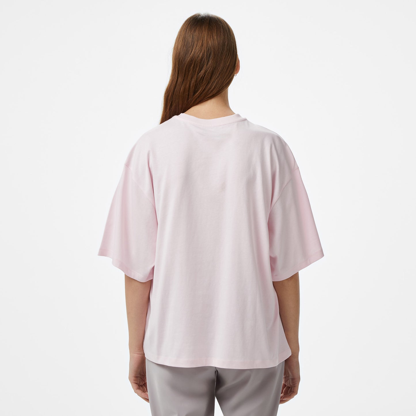 Les Benjamins Essentials Kadın Pembe T-shirt