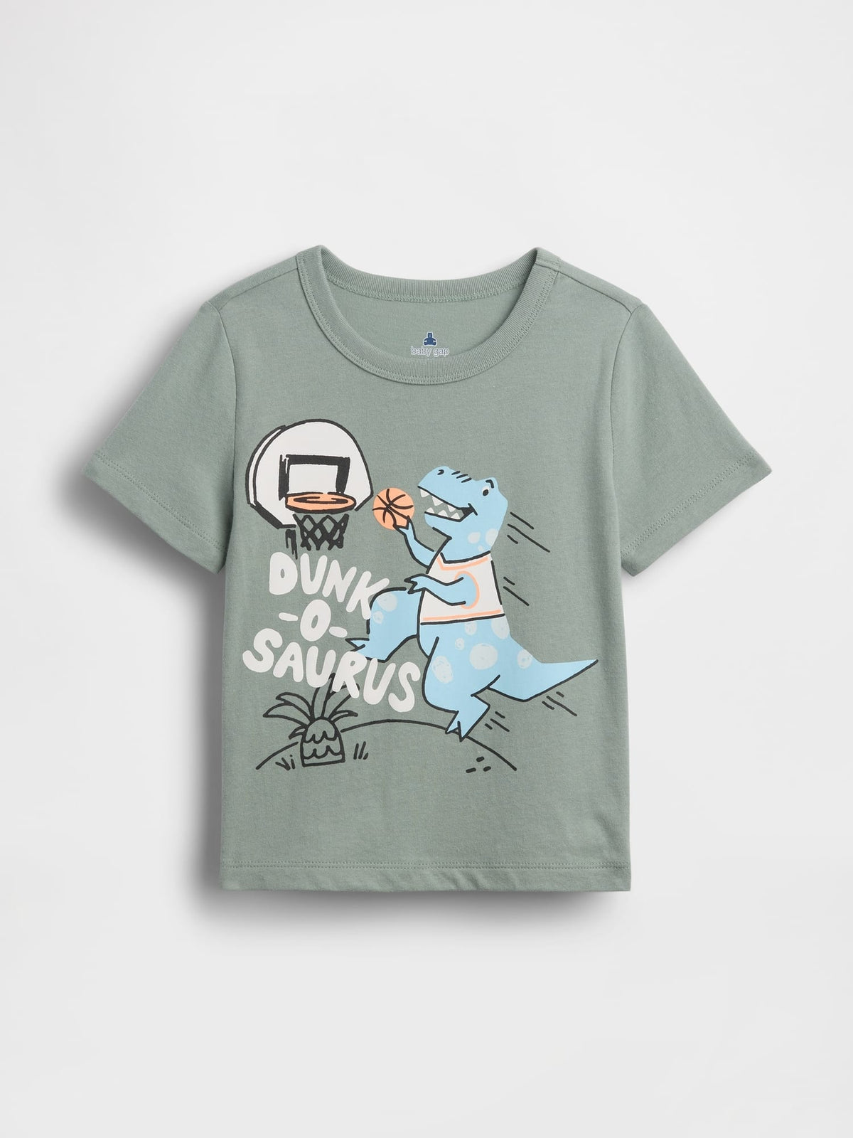 Haki Mix & Match Grafik Baskılı T-shirt