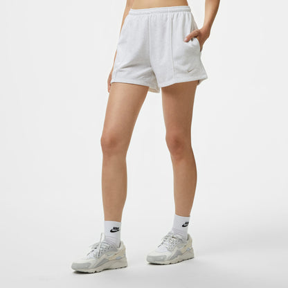 Nike Chill French Terry Kadın Beyaz Şort