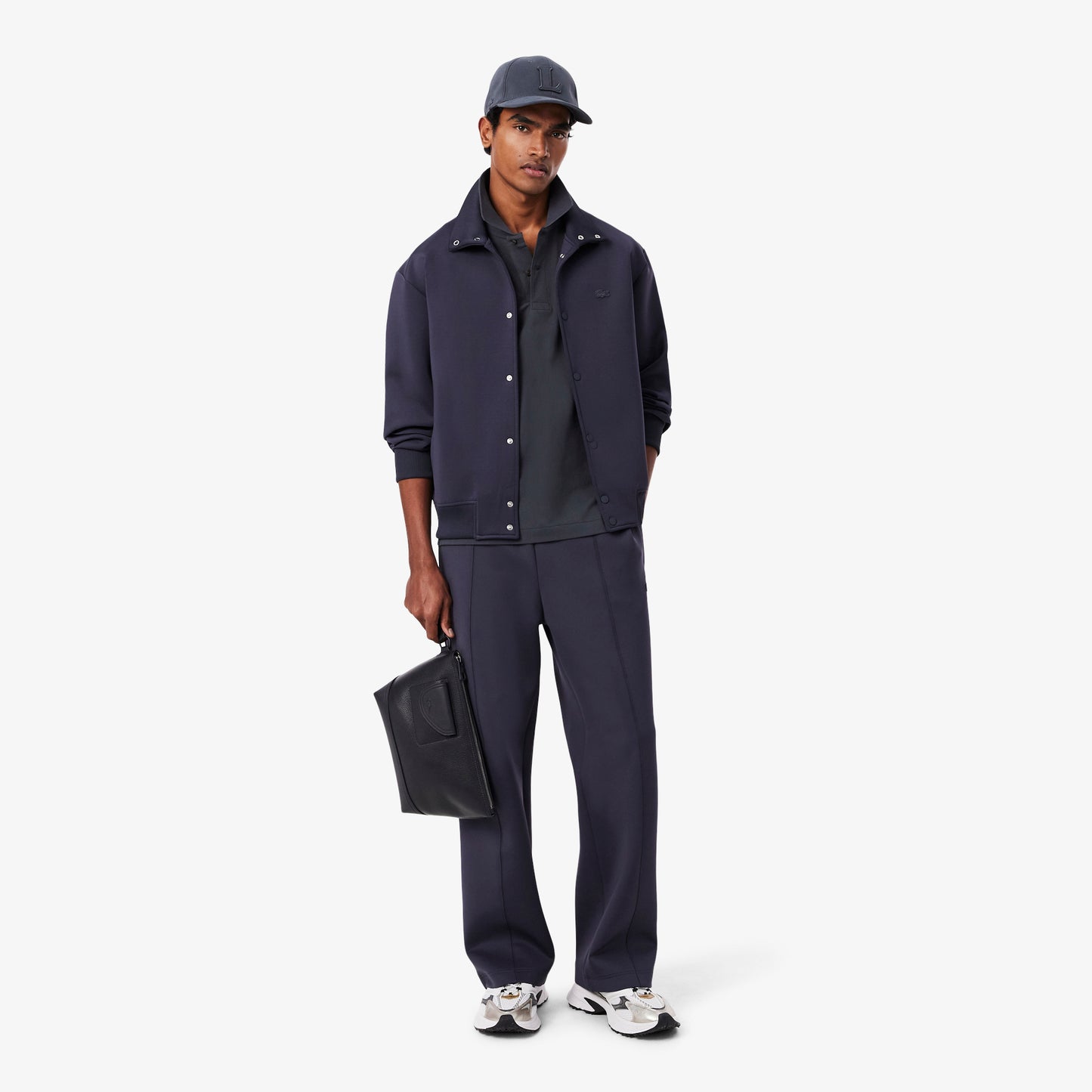 Lacoste Classic Fit Erkek Gri Polo