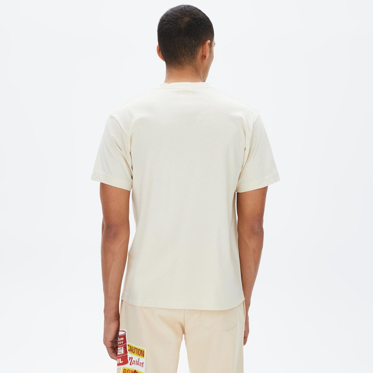 Huf Cheata Erkek Bej T-shirt