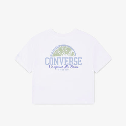 Converse Boxy Çocuk Beyaz T-shirt