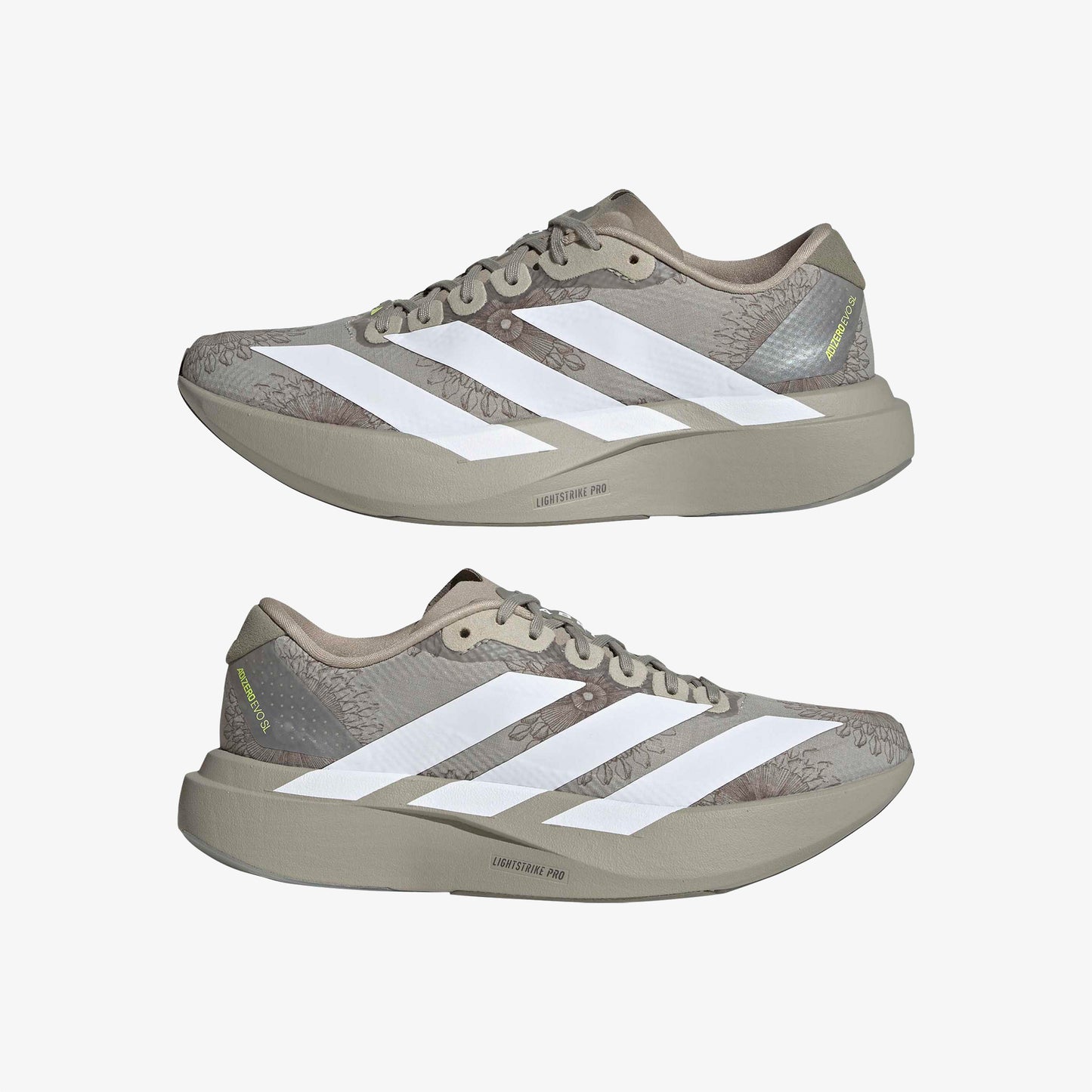 Adidas Adizero Evo Sl Kadın Bej Spor Ayakkabı