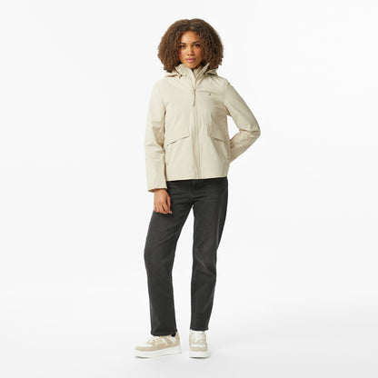 Nautica Kadın Krem Regular Fit Mont