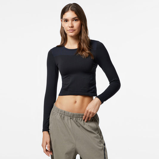 Under Armour Vanish Elite Seamless Ls Kadın Siyah T-shirt